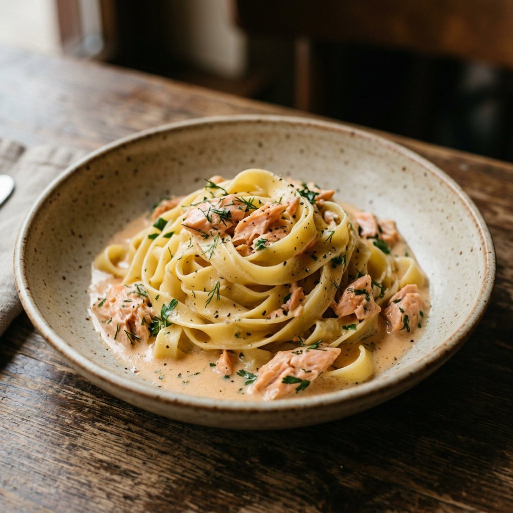 Tagliatelle al Salmone