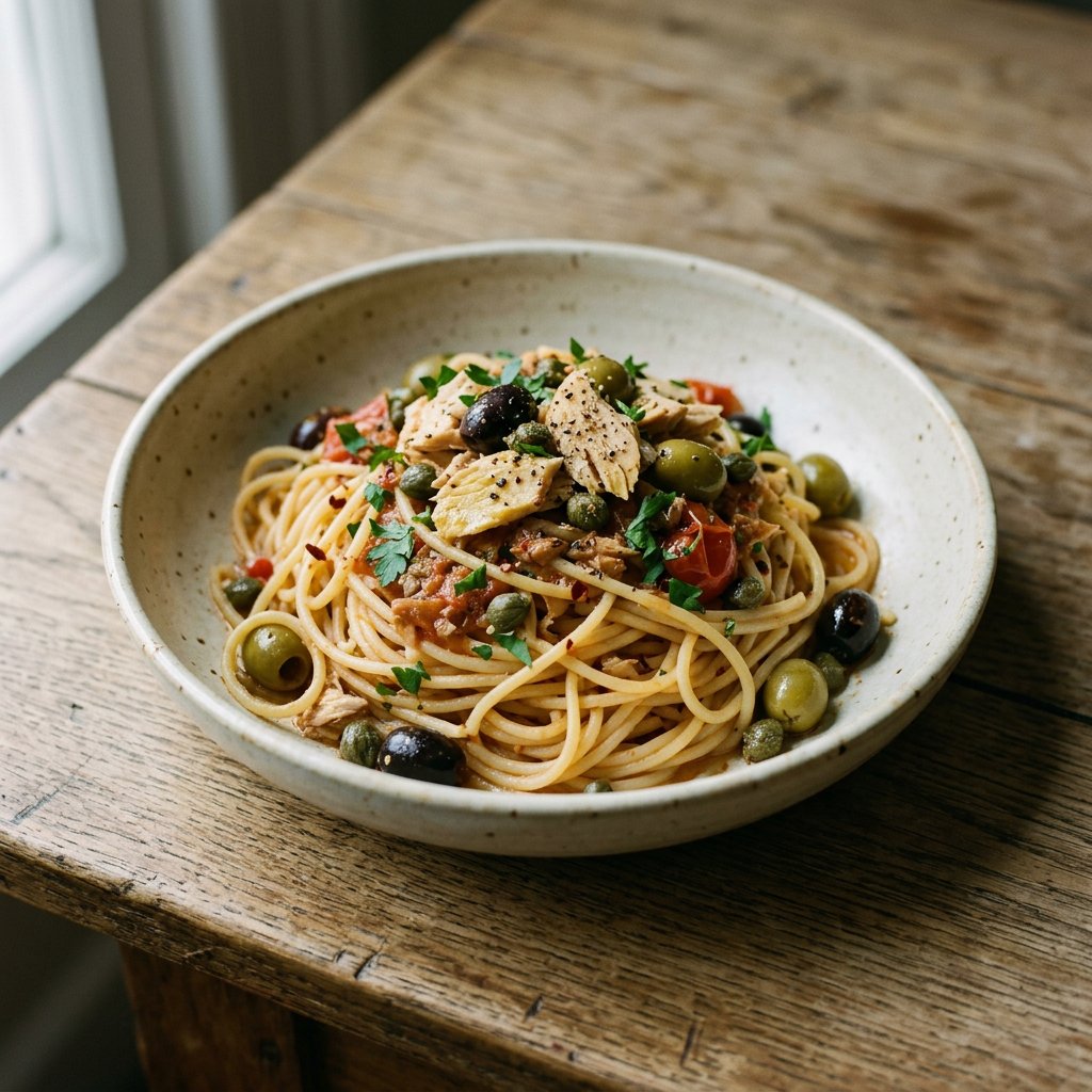 Spaghetti tonno