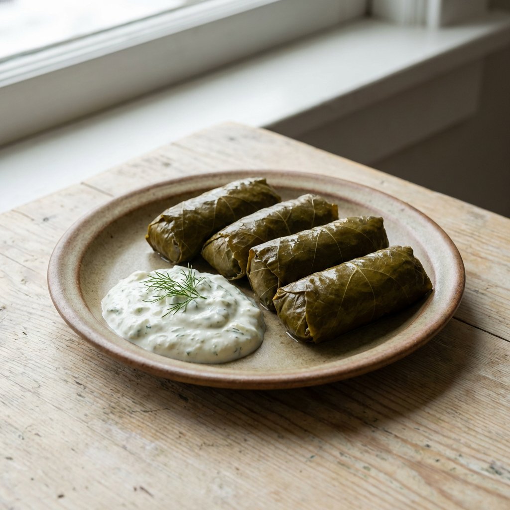 Weinblätter (Dolmadakia)