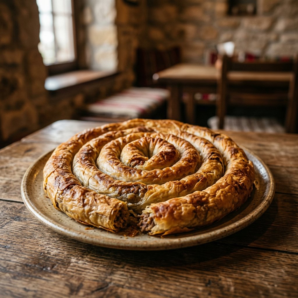 Burek Bosanski-Hackfleisch ca. 30cm