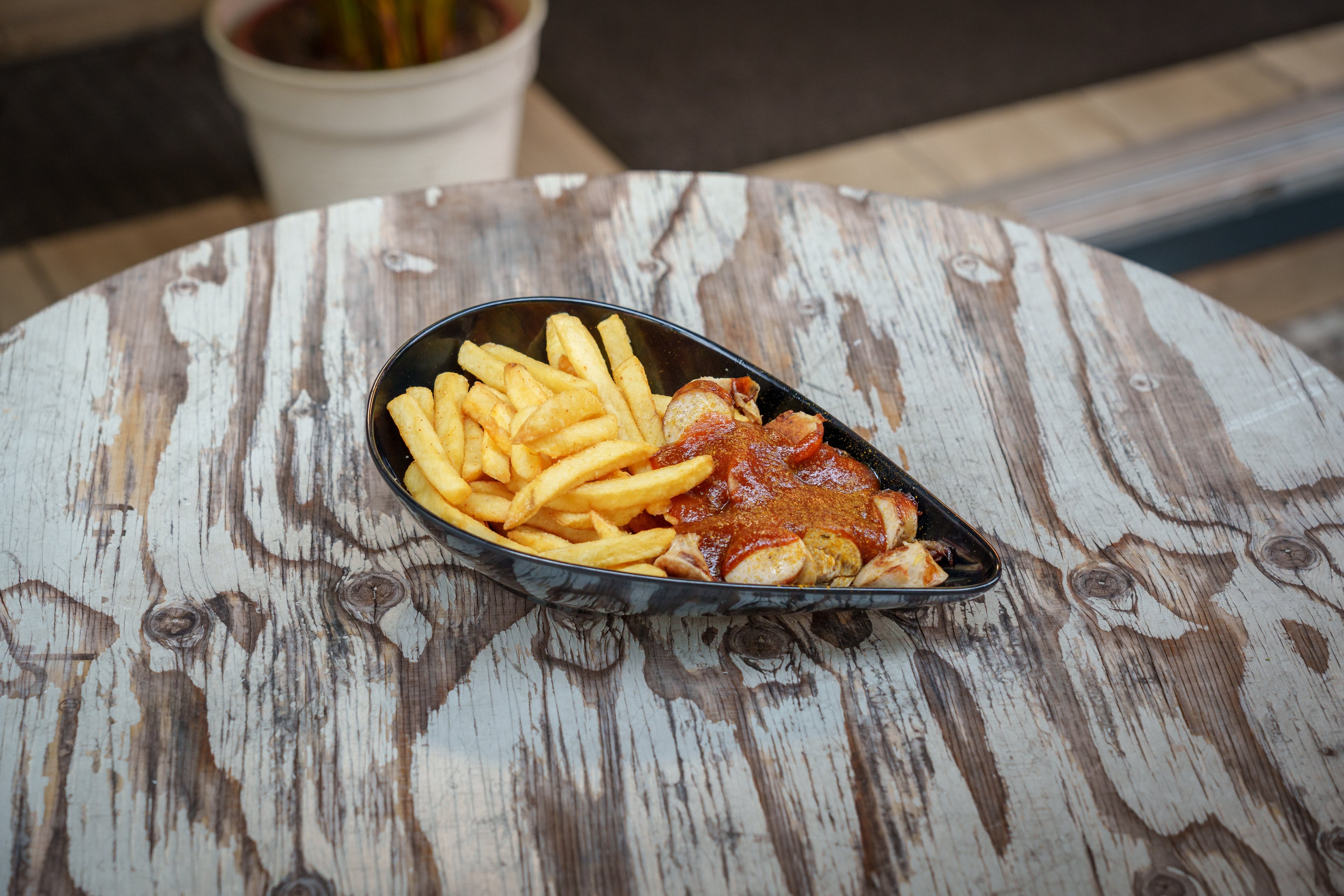 Currywurst-Menü