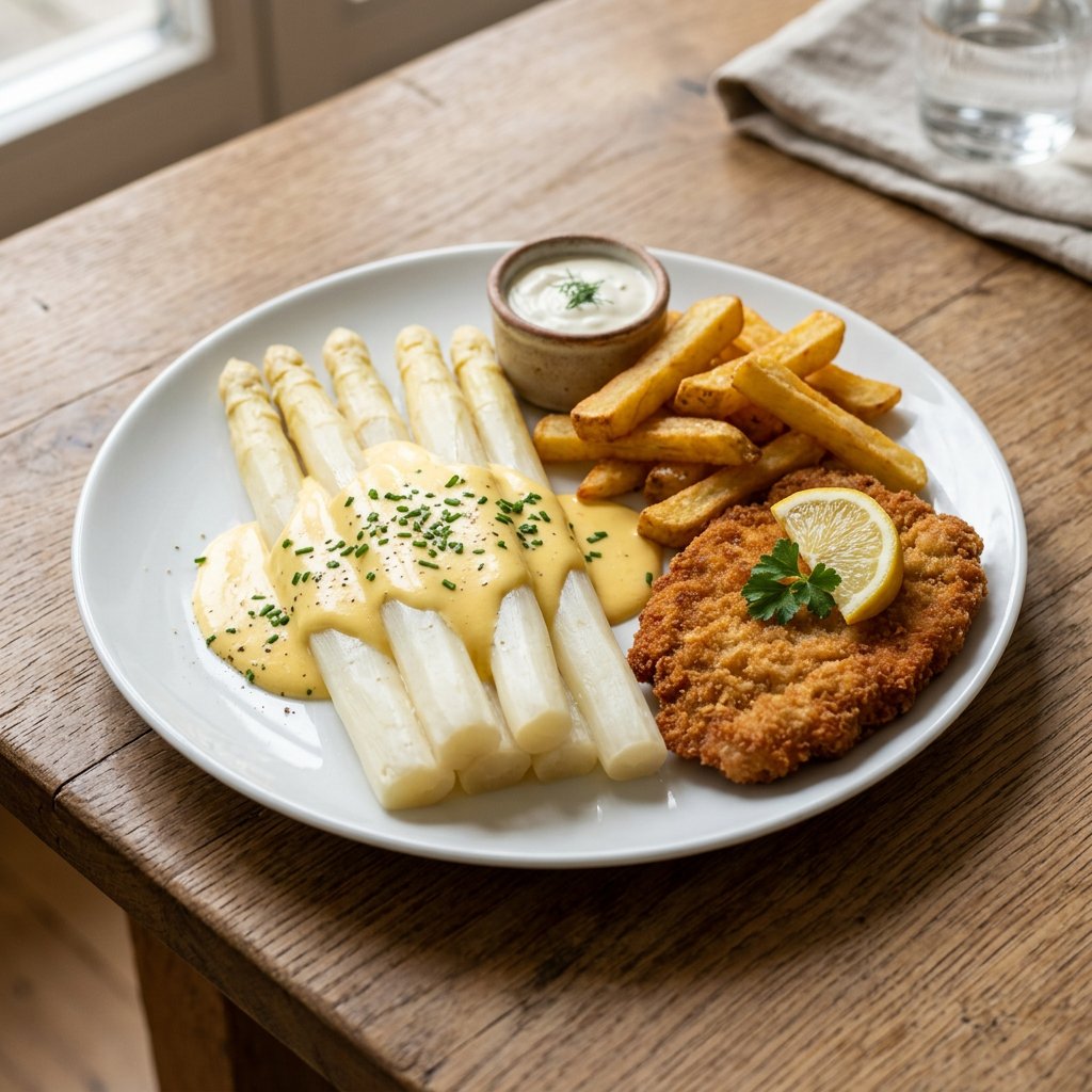 Spargel Hollandaise Sauce