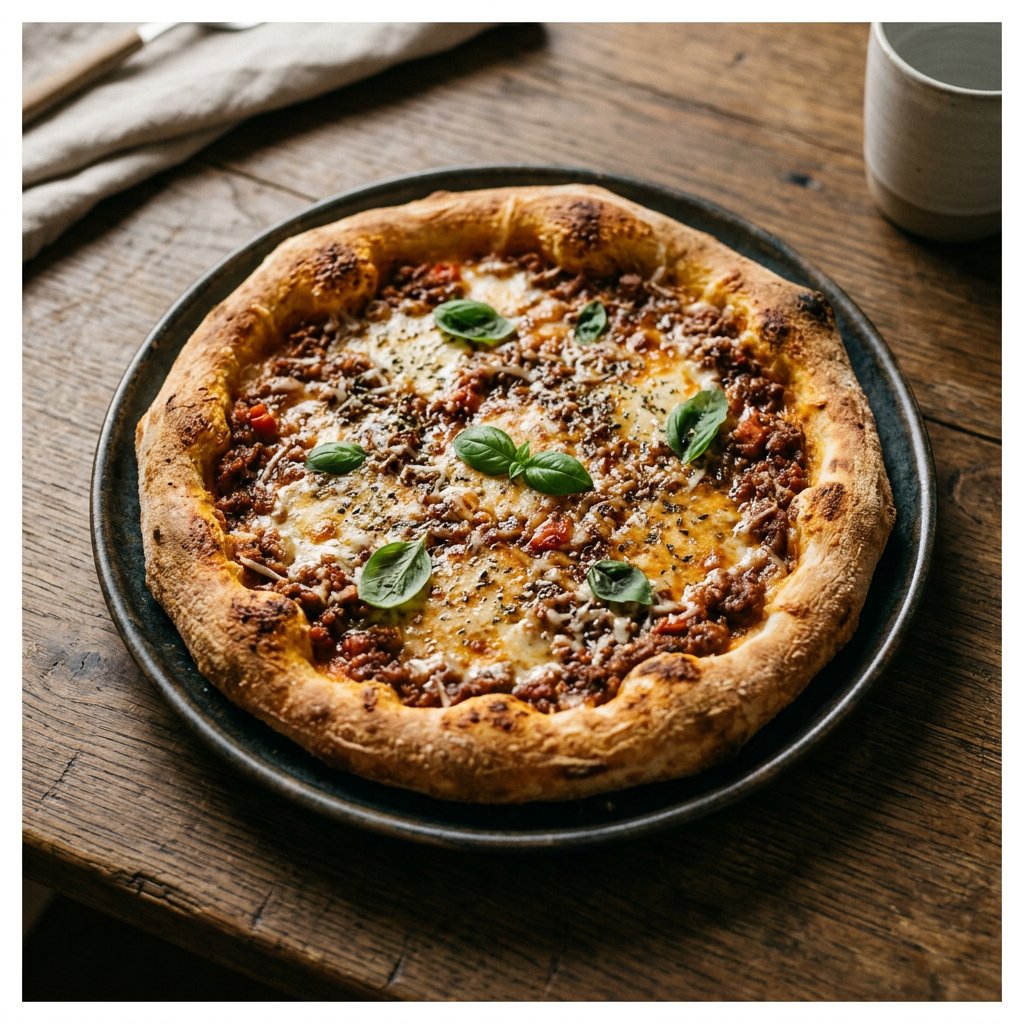 Pizza Bolognese