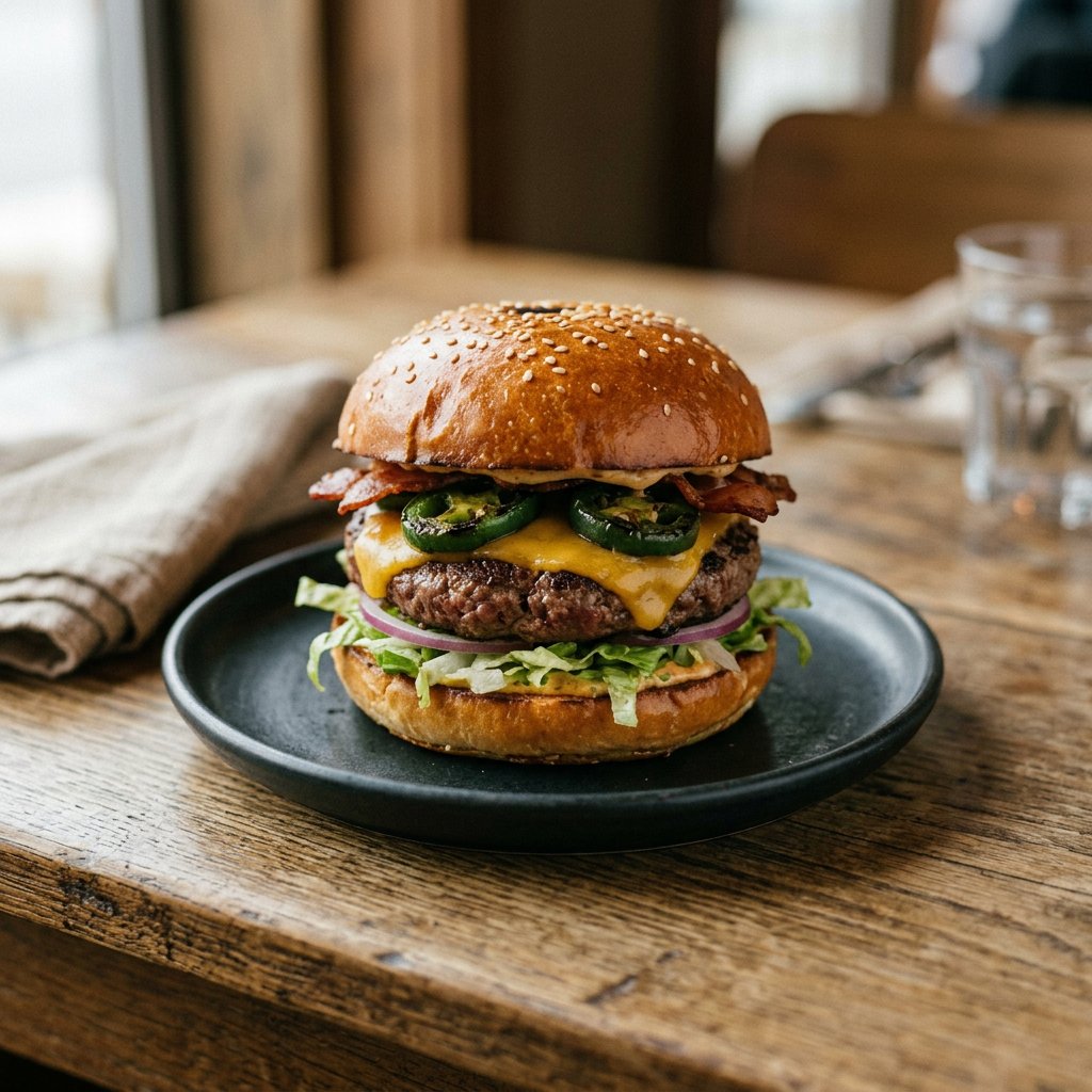 Jalapeno-Burger