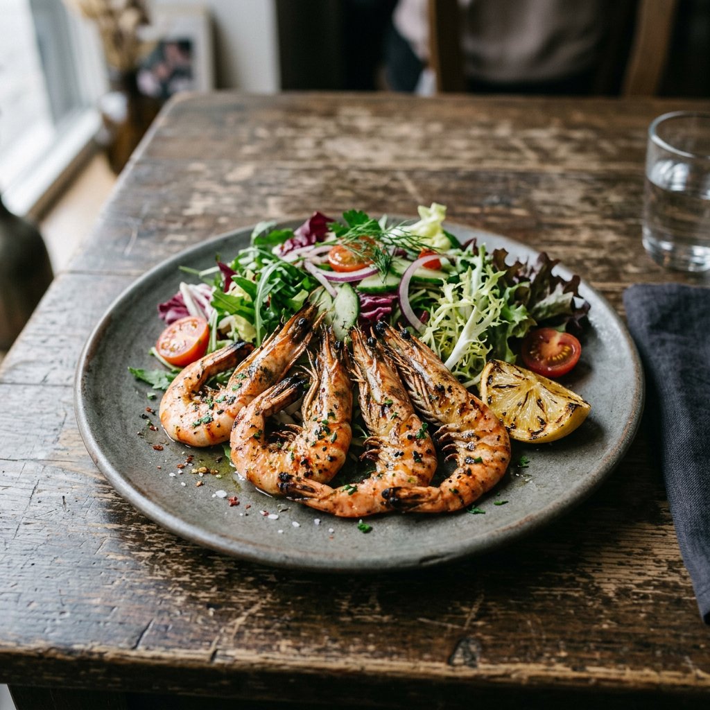 Scampi alla Griglia (gegrillt)