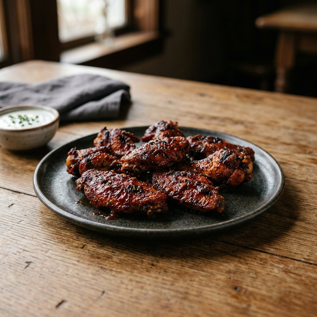 BBQ Chicken Wings (6 Stück)