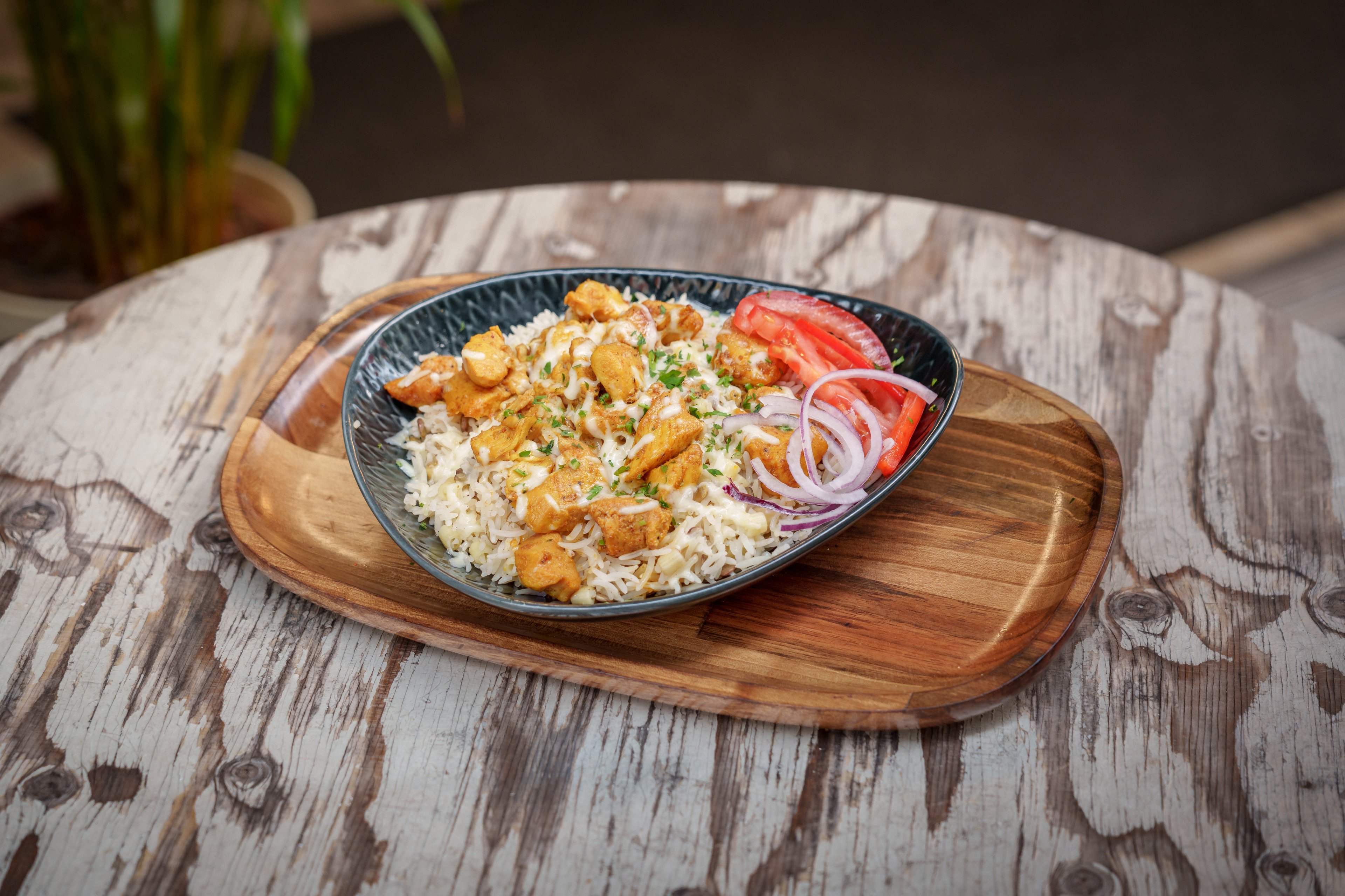 Koshari Charli Chicken