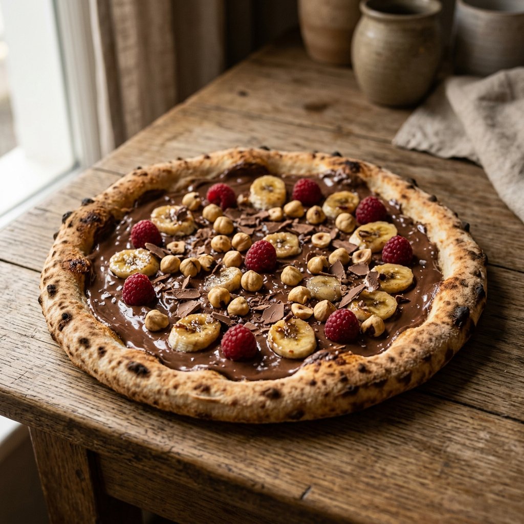 Pizza nutella