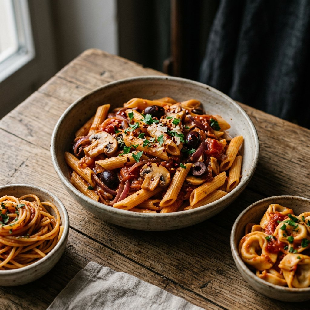 Pasta Arrabiata (scharf)