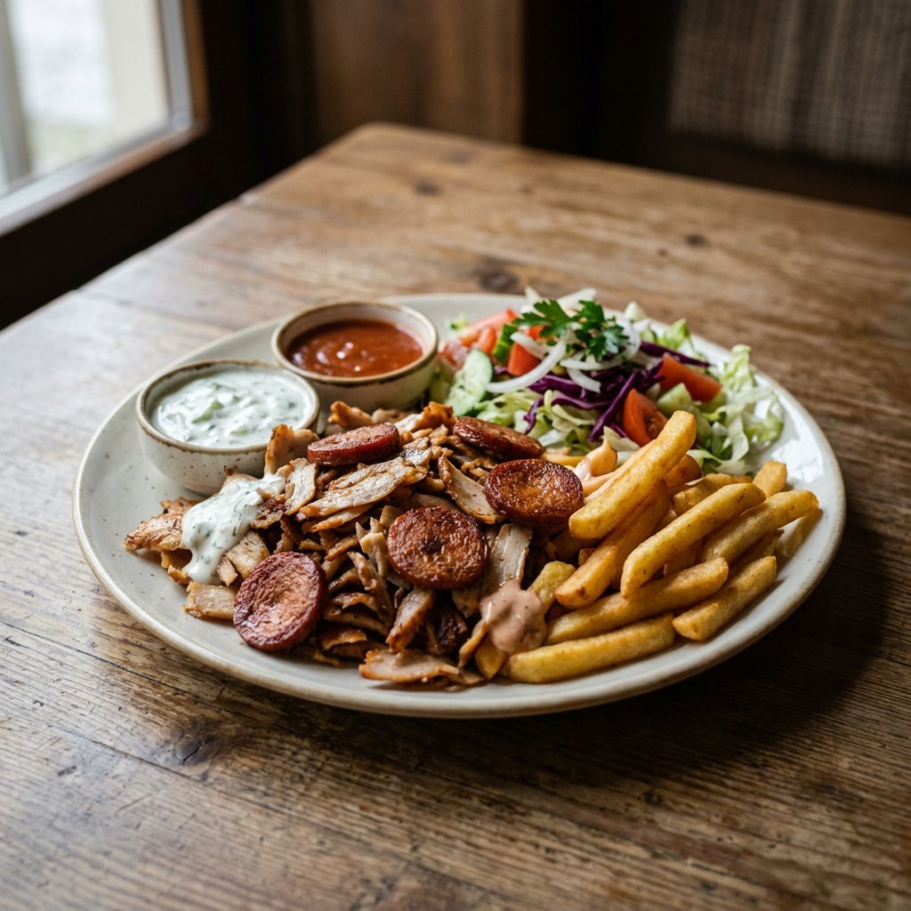 Döner Teller mit Sucuk