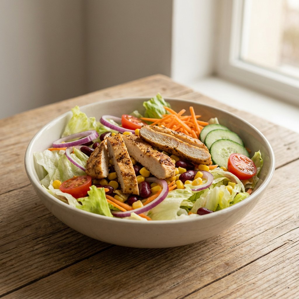 Salat Hähnchenbrust