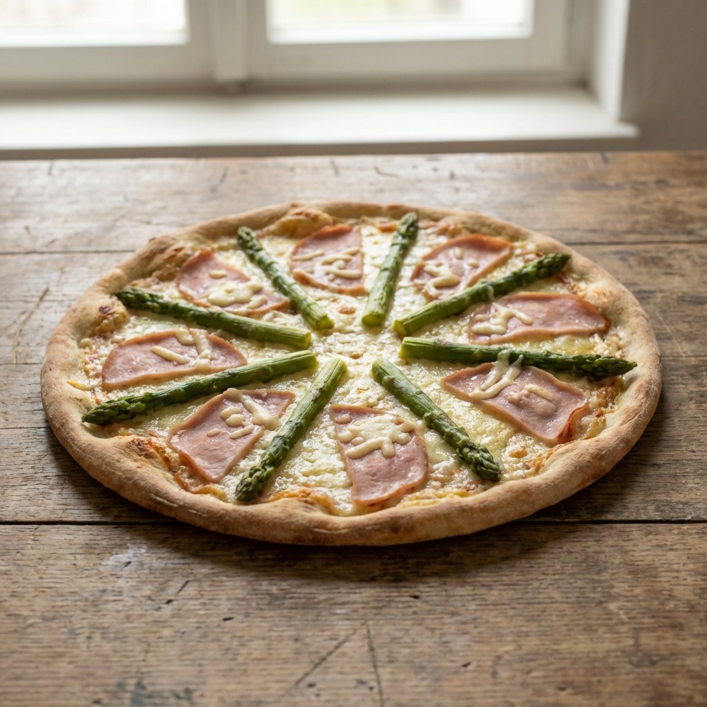Pizza Spargel