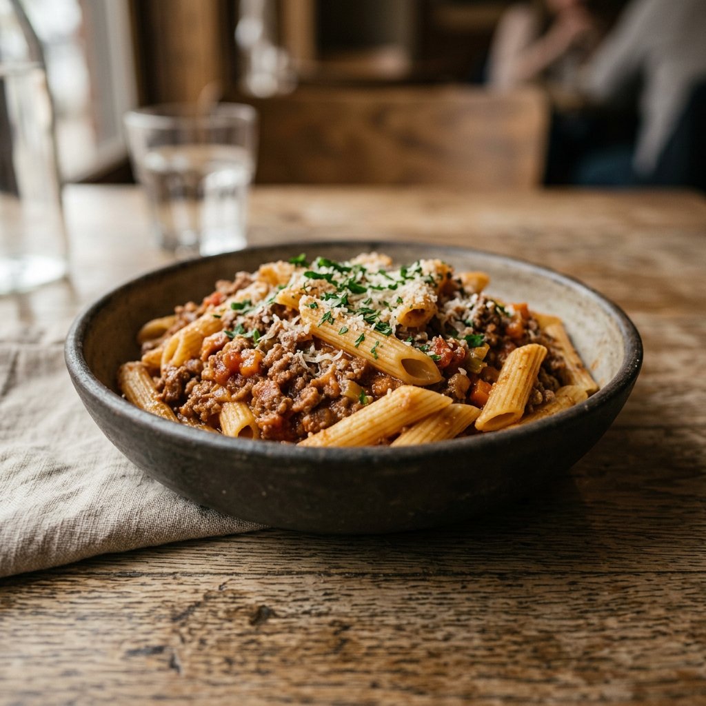 Penne Rigate Bolognese
