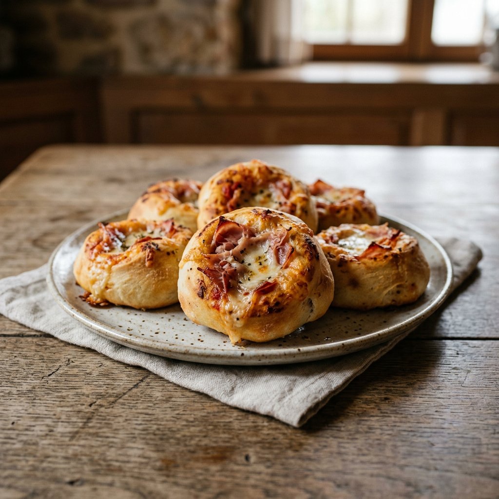 Pizzabrötchen Prosciutto
