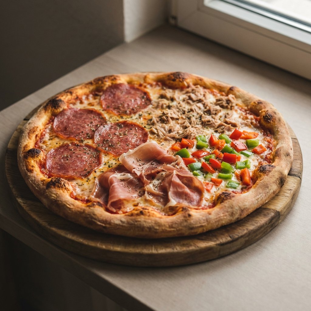 Pizza 4 Jahreszeiten