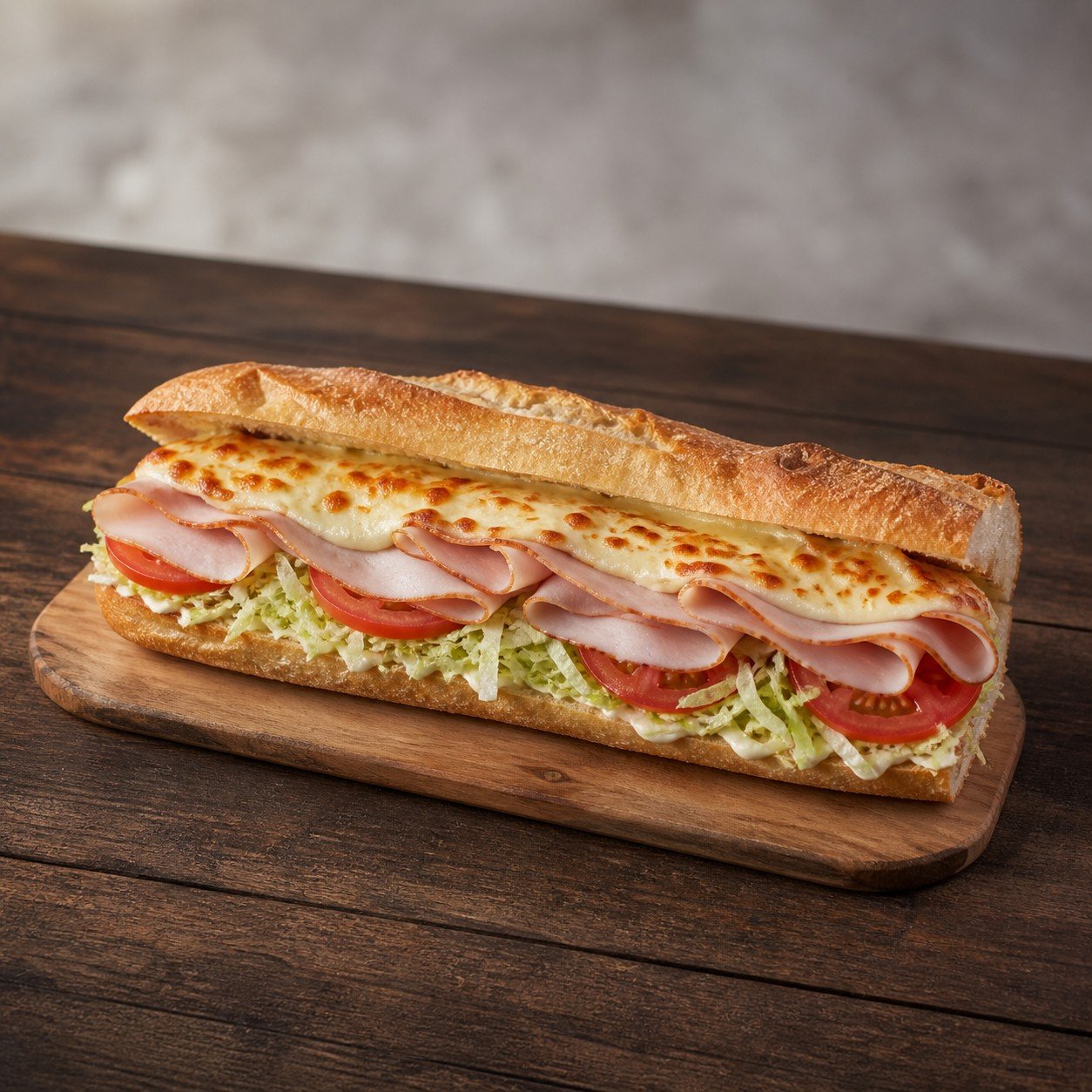Putenschinken Baguette