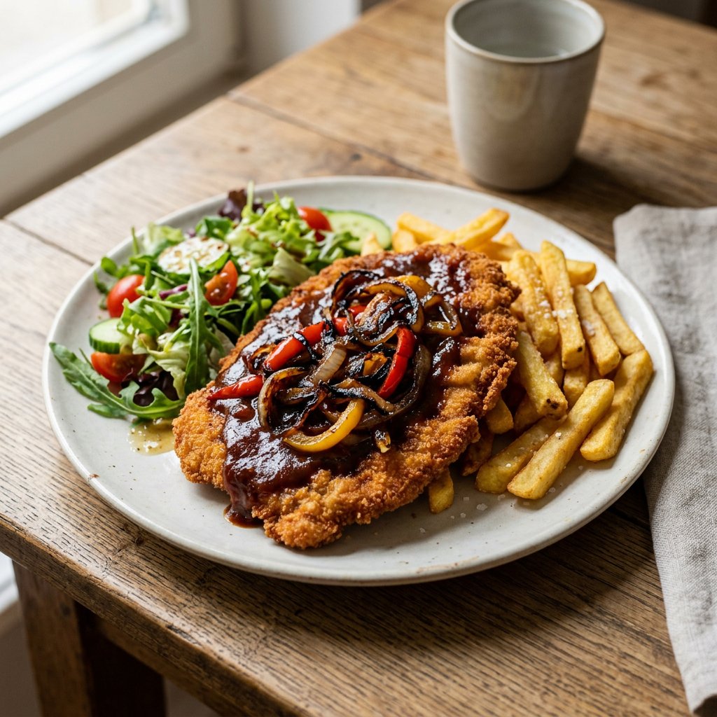 Schnitzel BBQ