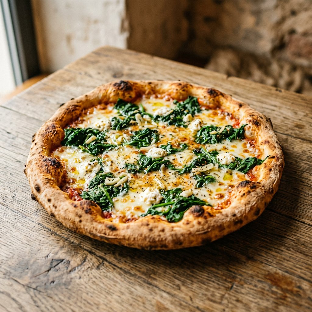 Pizza Spinat