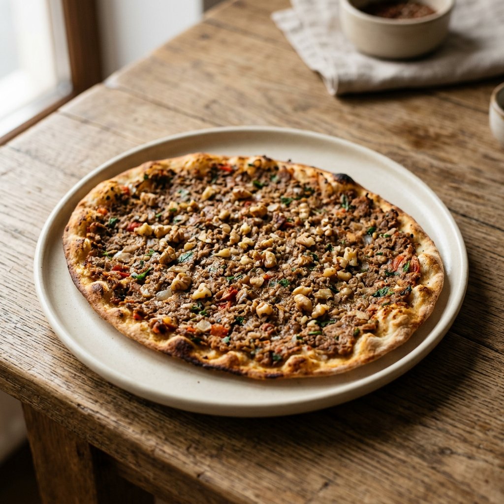 Cevizli Lahmacun (Acısız)