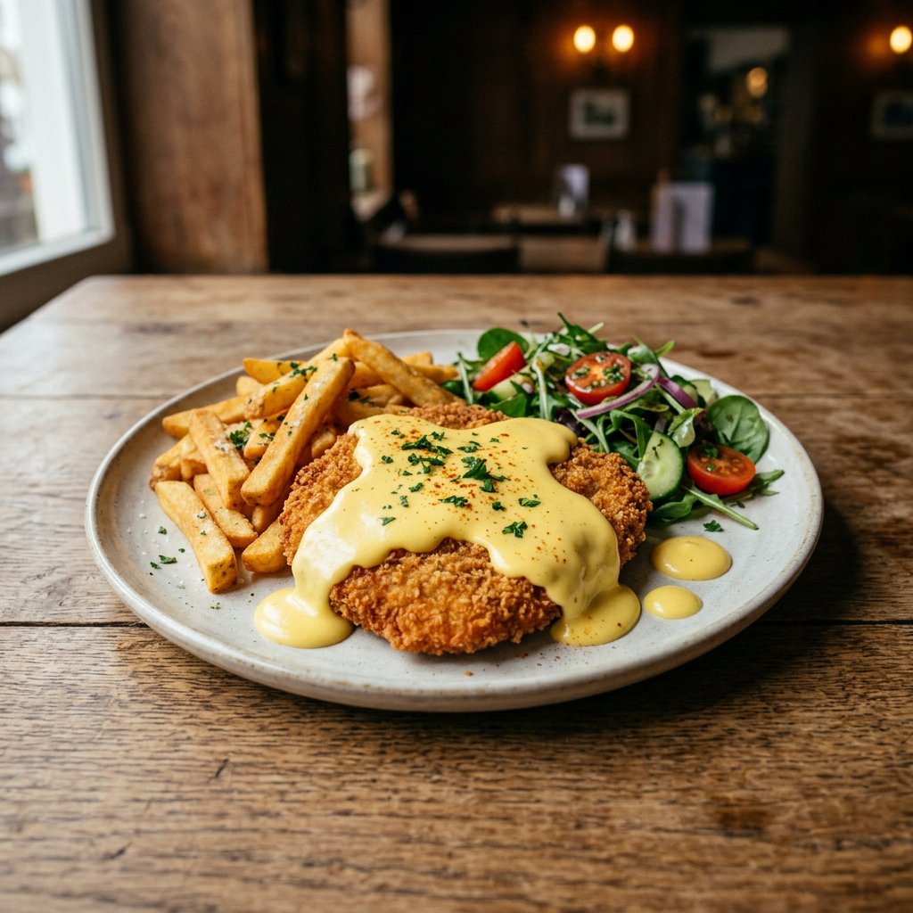 Hollandaise Schnitzel