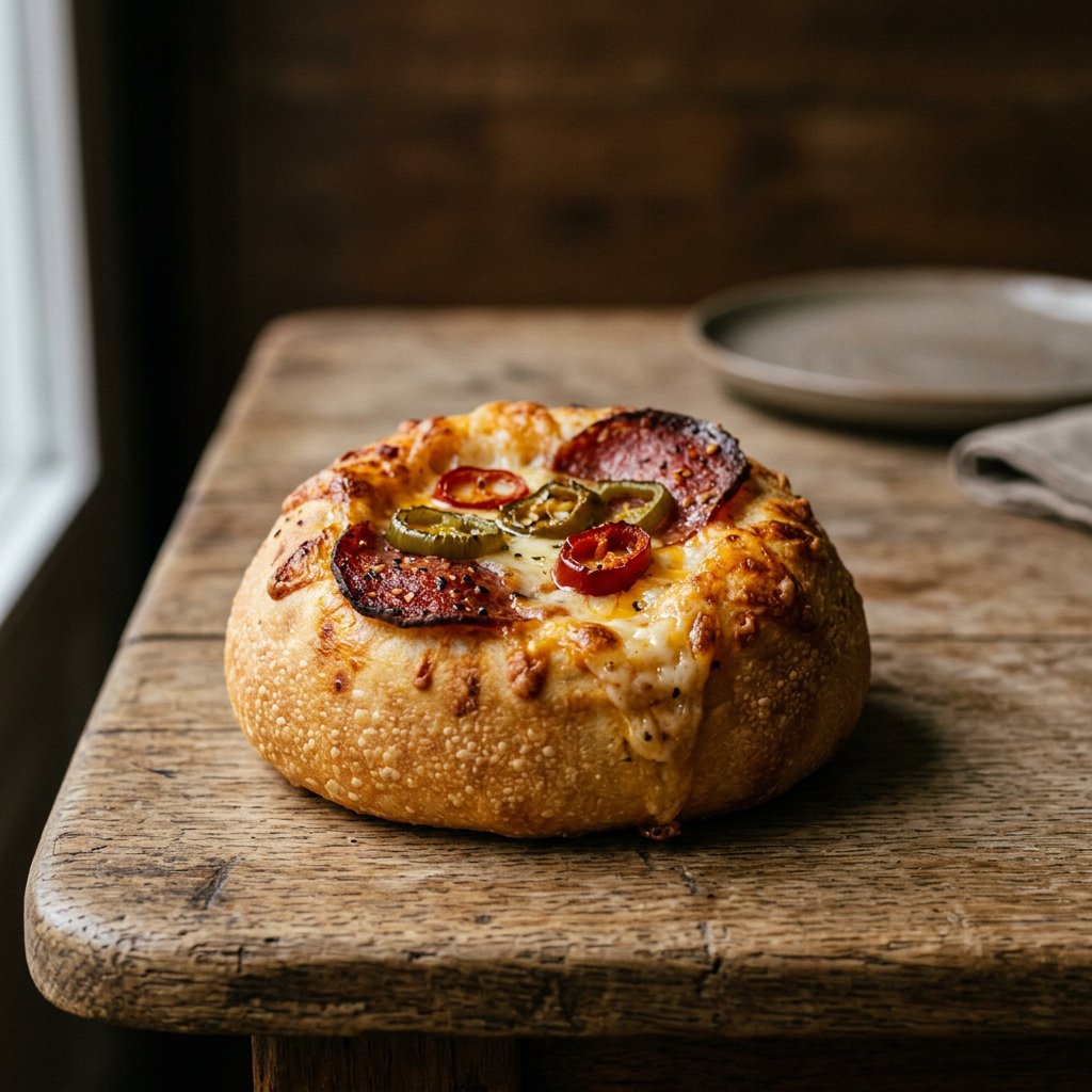 Pizzabrötchen Peperoni