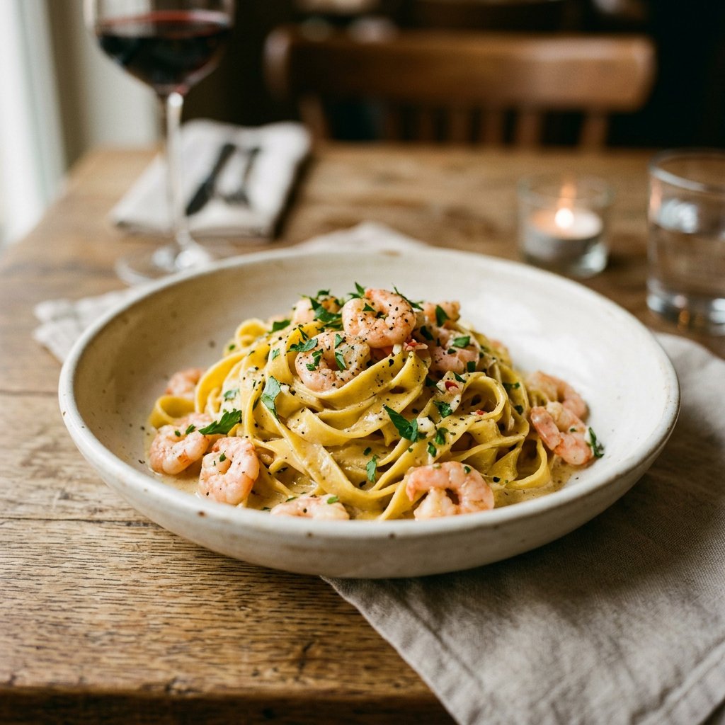 Tagliatelle Gamberetti