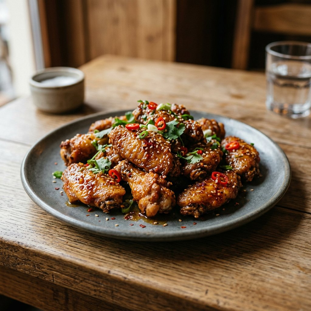 Sweet Wings with Spice