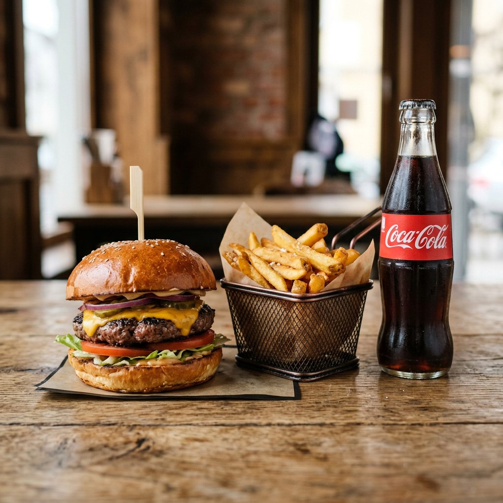 Burger Menü – +4,00€