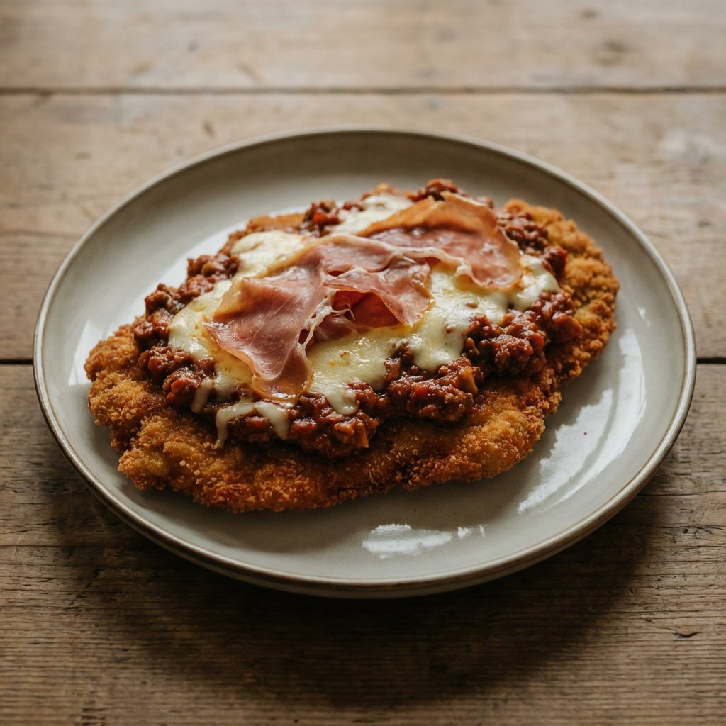 Schnitzel Bolognese