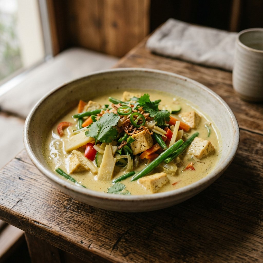 Gelbes Curry Tofu