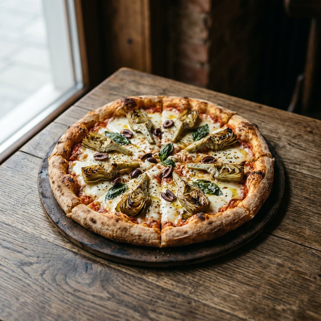 Pizza Artischocken