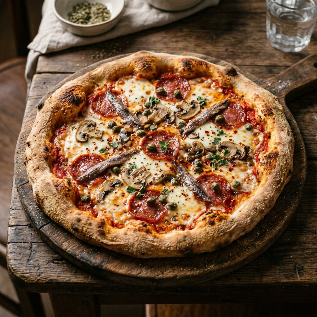 Pizza Etna (scharf)