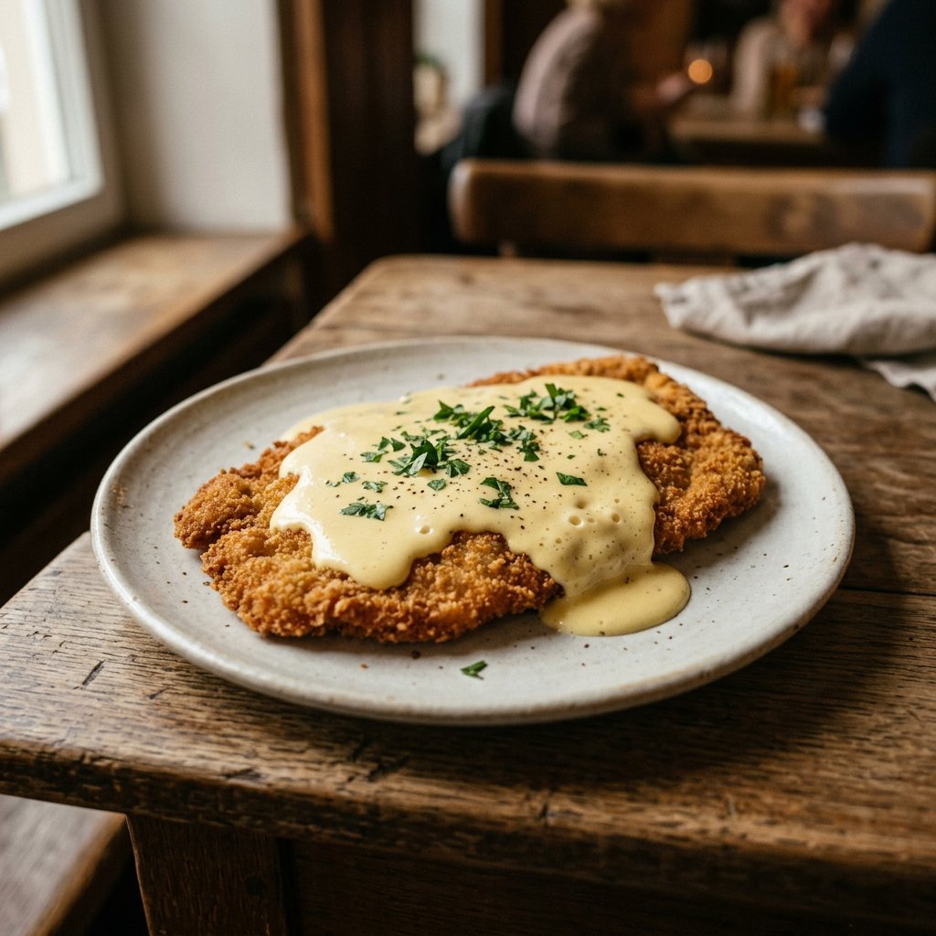 Hollandaise-Schnitzel