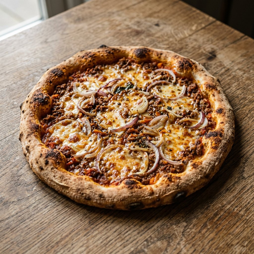 Pizza Bolognese