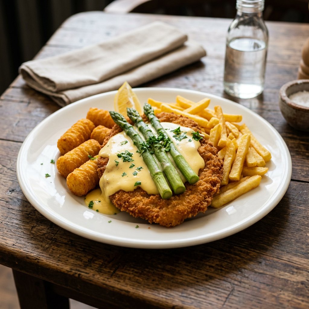 Schnitzel Hollandaise