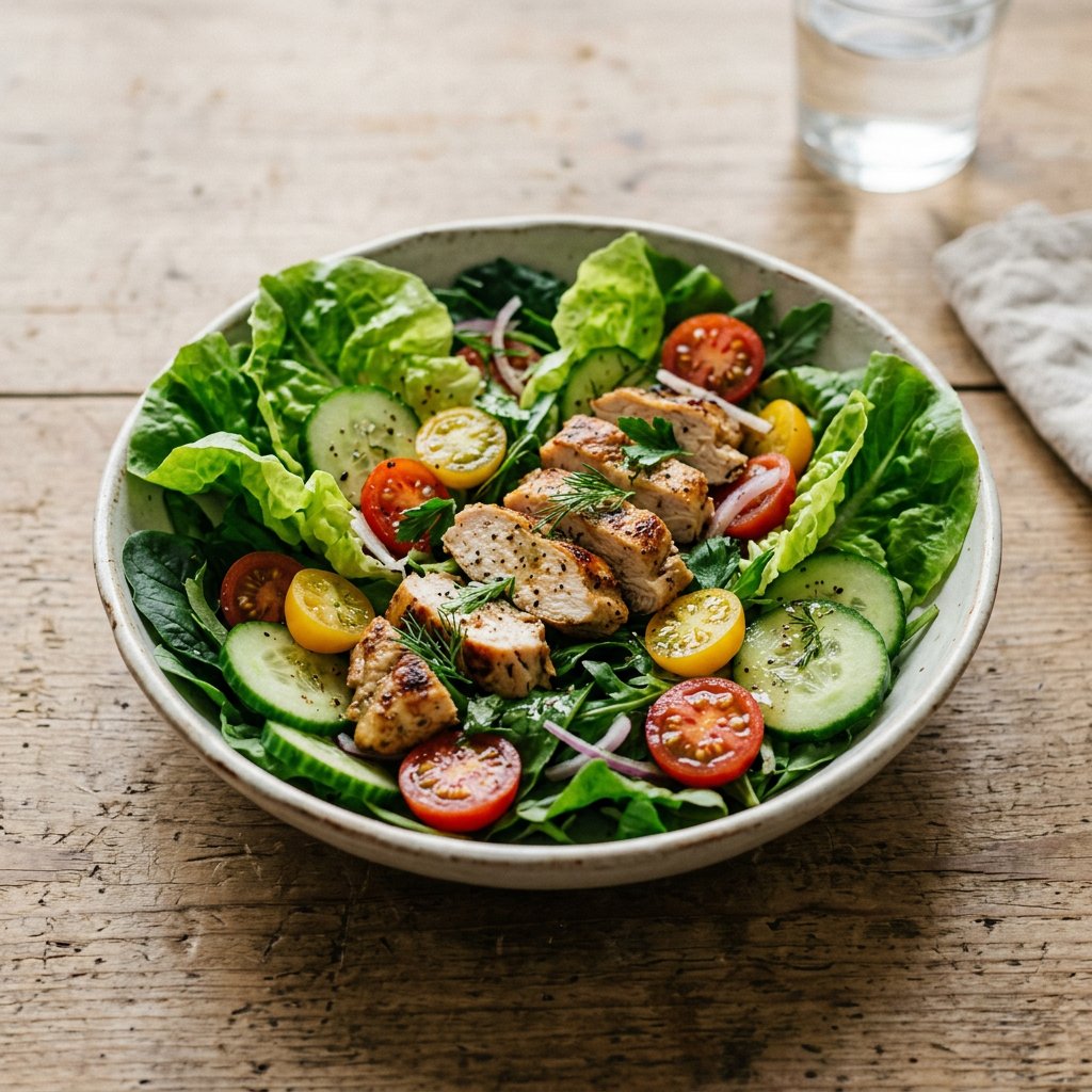 Salat Huhn