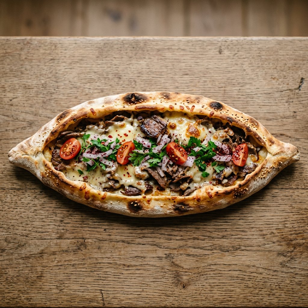 Pide mit drehspieß
