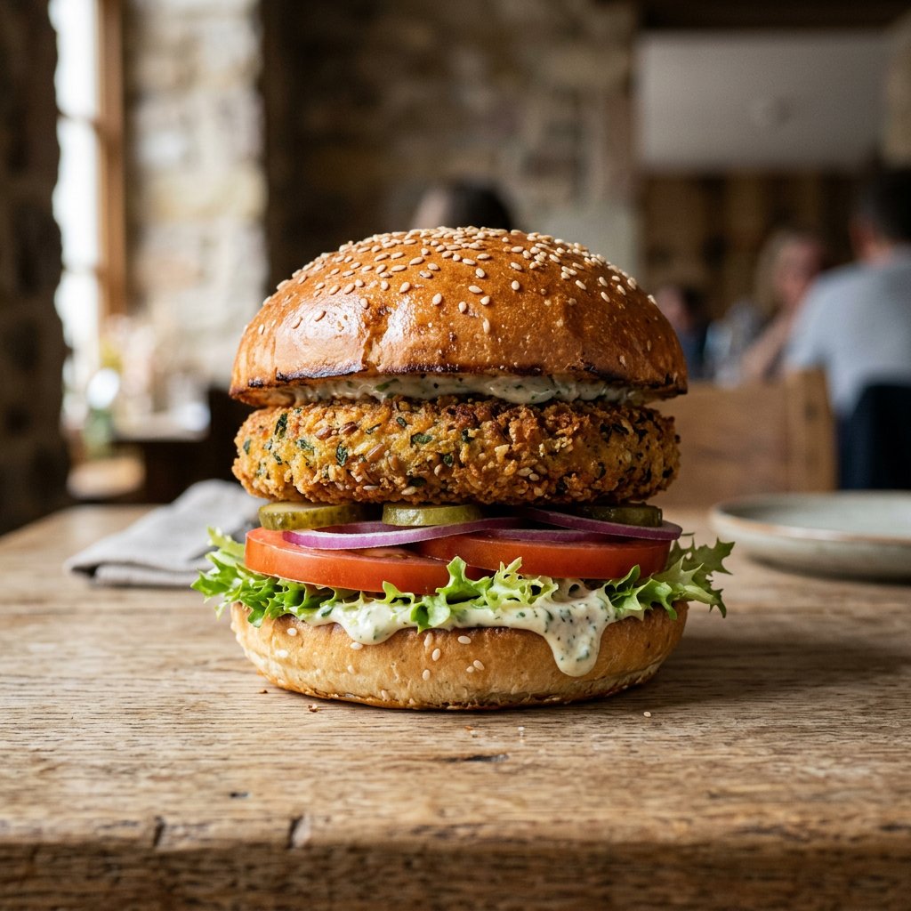 🌱 Vegan Deluxe Burger ⭐⭐⭐⭐⭐