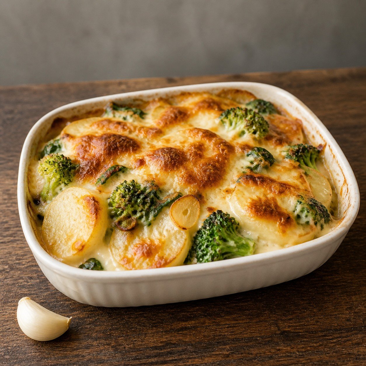 Kartoffelgratin Broccoli al Forno