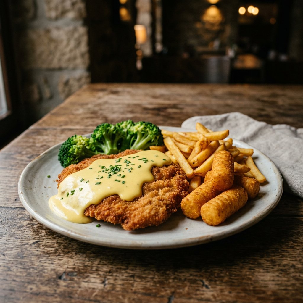 Hollandaise Schnitzel