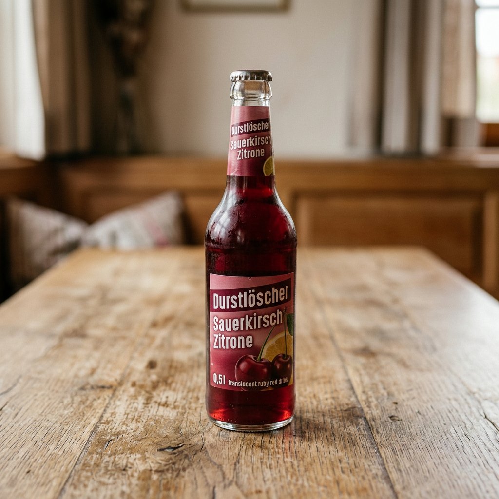 Durstlöscher Sauerkirsch Zitrone 0,5l