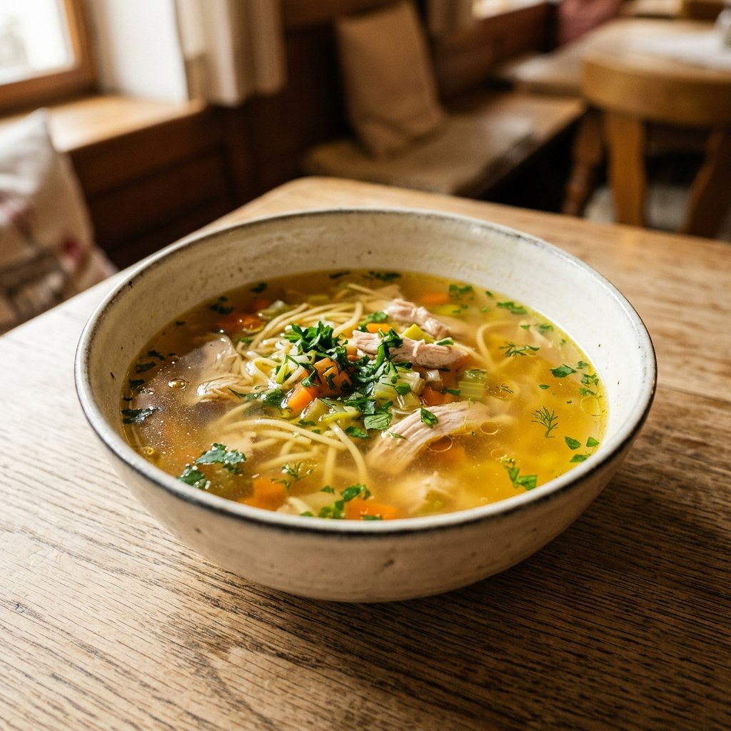 Hühnersuppe
