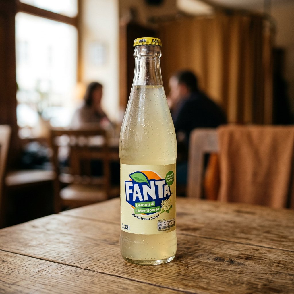 Fanta Lemon & Elderflower 0,33l