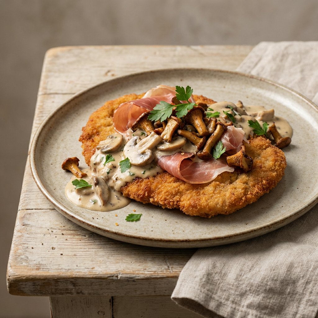 Schnitzel alla Funghi