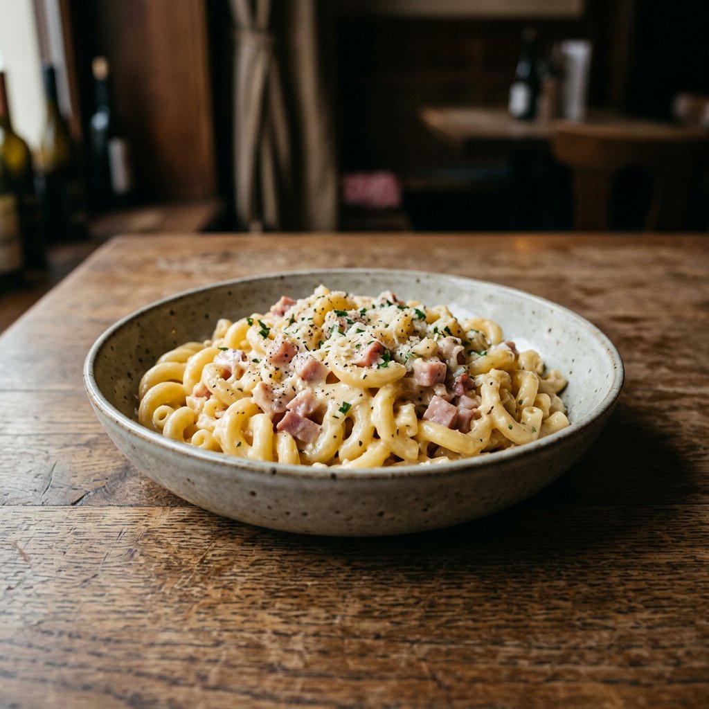 Maccheroni Carbonara Spezial