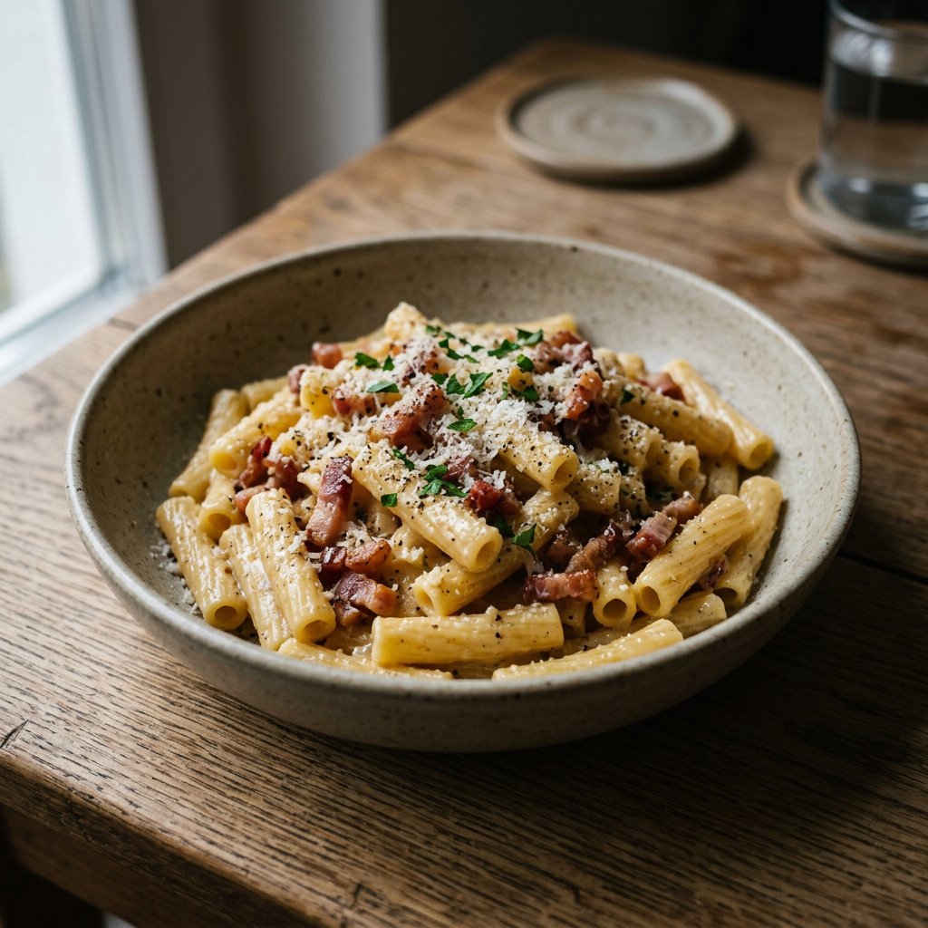 Maccheroni Carbonara Spezial