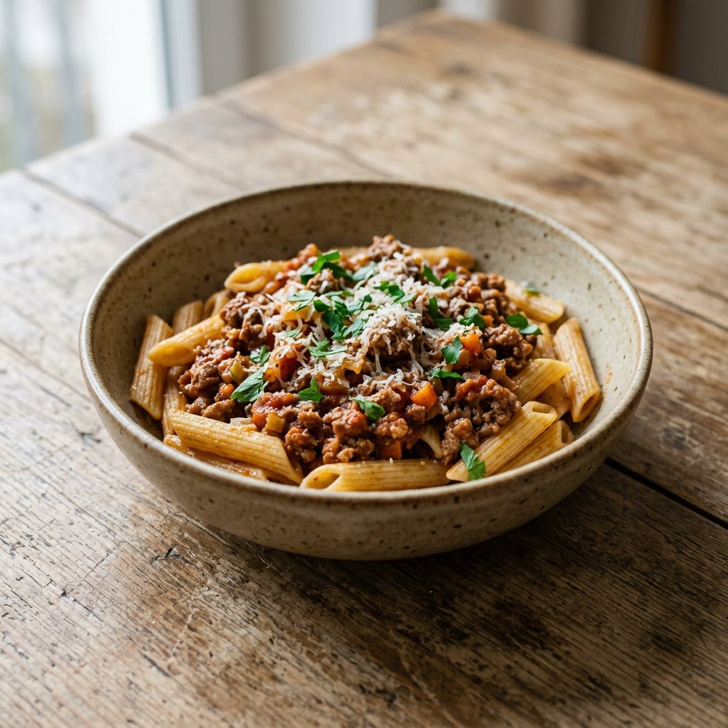 Penne Bolognese