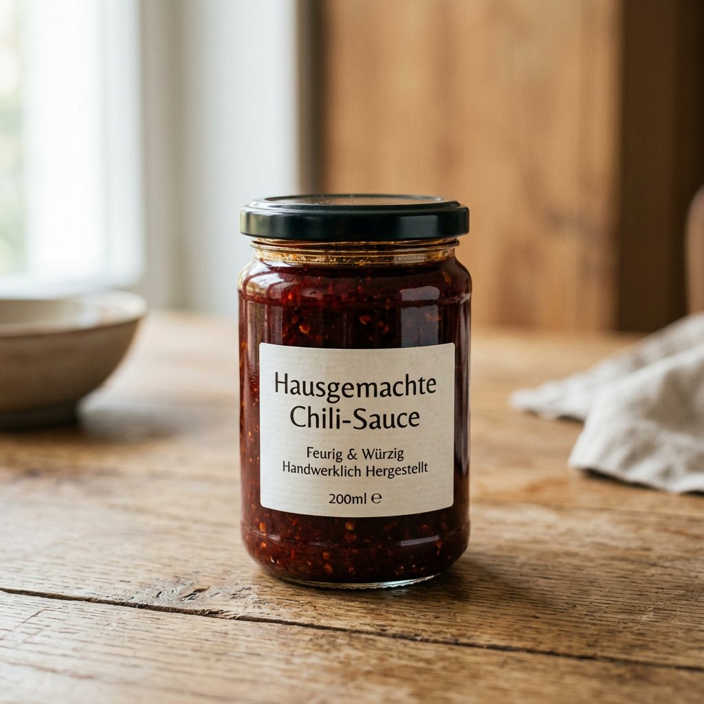 Hausgemachte Chili-Sauce