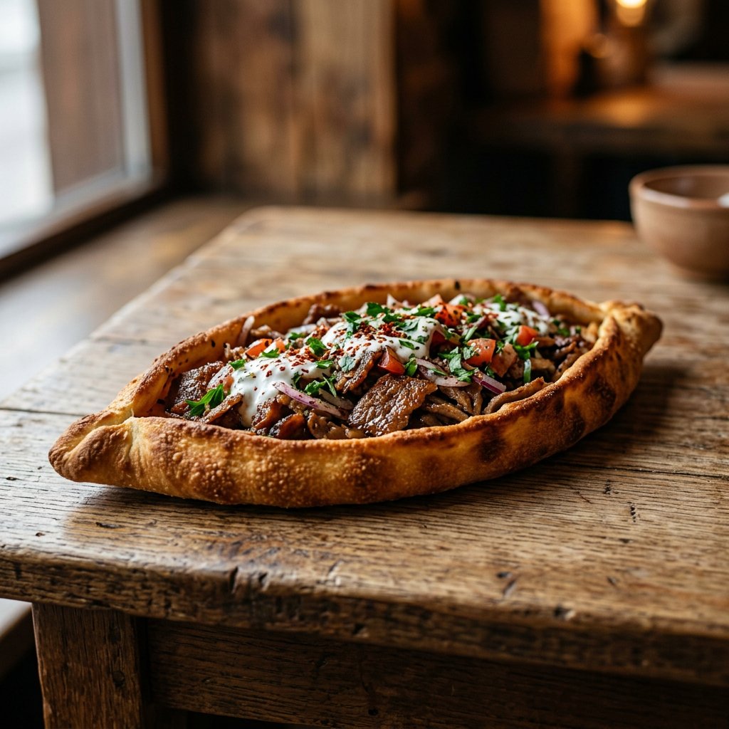 Pide Dönerfleisch