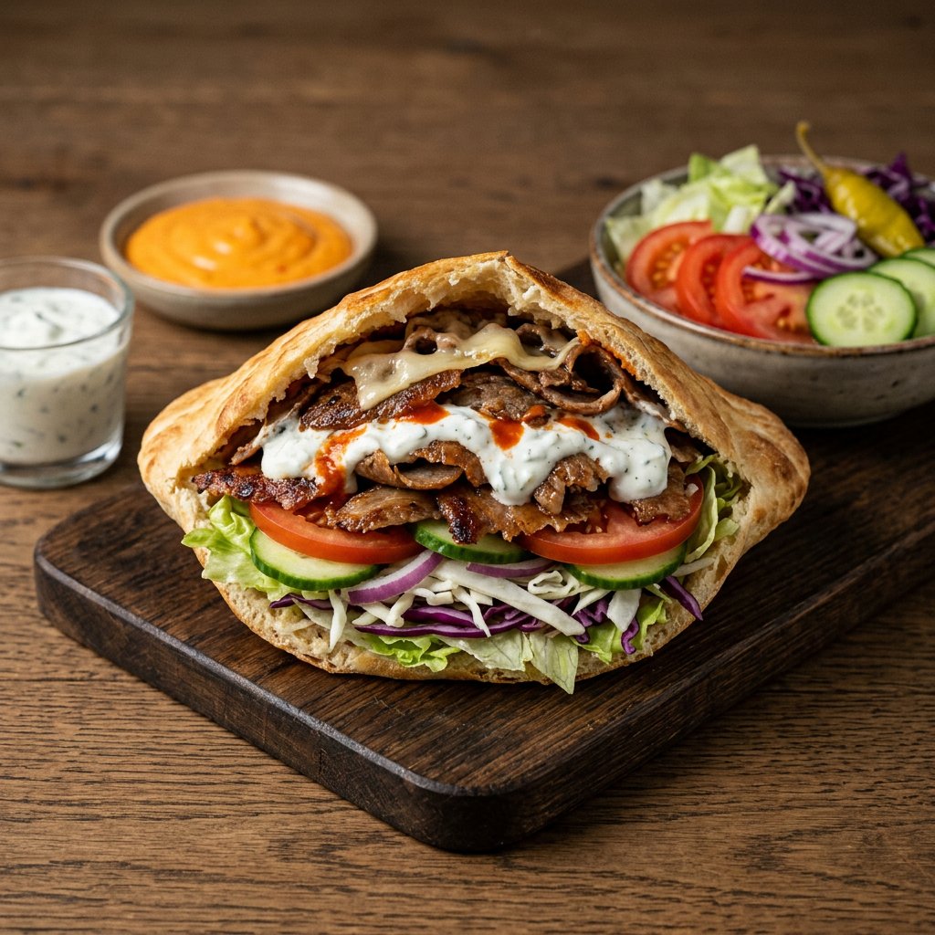 Döner Tasche Kalbfleisch